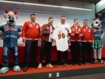 Presentan al “Matador Benjamín Gil con Diablos Rojos. Presentan al “Matador Benjamín Gil con Diablos Rojos.