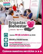 Invita DIF Sinaloa a familias de Cosalá a las Brigadas del Bienestar con servicios gratuitos Invita DIF Sinaloa a familias de Cosalá a las Brigadas del Bienestar con servicios gratuitos
