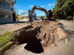 JAPAC inicia reparación de colector en Villas del Río JAPAC inicia reparación de colector en Villas del Río