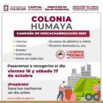 Realizarán jornada de descacharrización en la colonia Humaya para prevenir dengue, zika y chikungunya Realizarán jornada de descacharrización en la colonia Humaya para prevenir dengue, zika y chikungunya