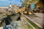 Inicia Gobierno de Mazatlán reparación de socavón junto al Monumento a la Mujer Mazatleca Inicia Gobierno de Mazatlán reparación de socavón junto al Monumento a la Mujer Mazatleca