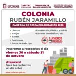 Invita Ayuntamiento de Culiacán a jornada de descacharrización en la colonia Rubén Jaramillo Invita Ayuntamiento de Culiacán a jornada de descacharrización en la colonia Rubén Jaramillo